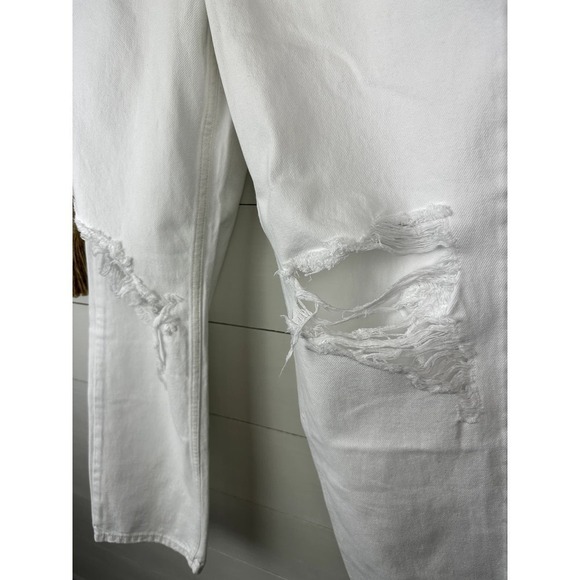 NWT Good American Good '90s Duster Natural Fray size 2/26 - Picture 3 of 8